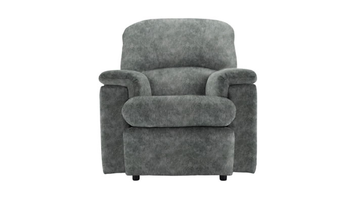 G Plan Chloe 3 Seater Sofa in Prama Pewter Fabric